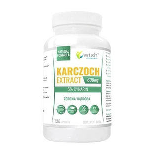Wish Artichoke 600 mg, capsules, 120 pcs.