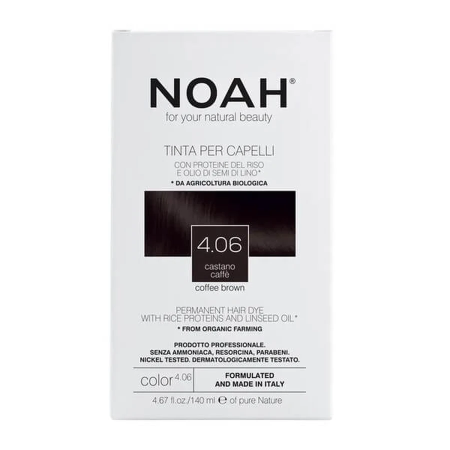 NOAH, haarverf, 4.06 Coffee Brown, 140 ml