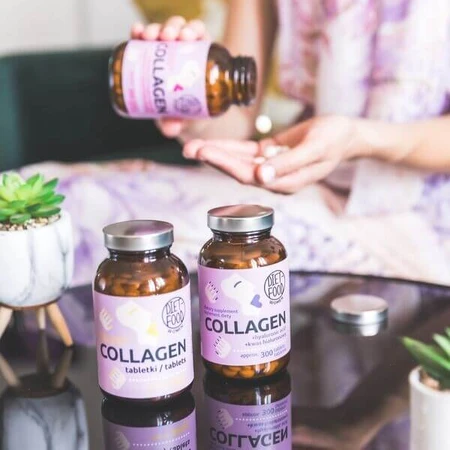 Diet-Food Women Collagen + hyaluronic acid, tablets, 300 pcs.