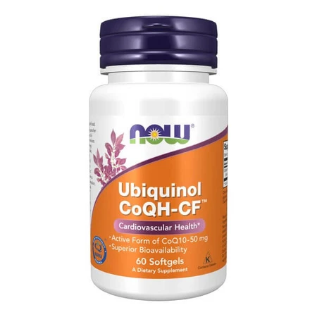 Now Foods Ubiquinol CoQH-CF, capsules, 60 st.