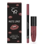 Golden Rose Matte Lipkit, lipmake-up set, taupe, 7.6 g