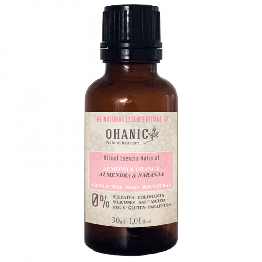 Aceite esencial de almendra y naranja, 30 ml, Ohanic
