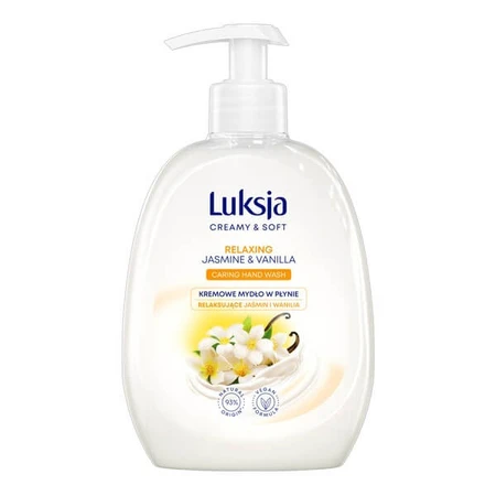Luxja Creamy &amp; Sanfte, entspannende Flüssigseife, Jasmin und Vanille, 500 ml