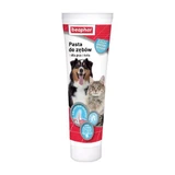 Beaphar Paste, pasta dentífrica para perros y gatos, sabor carne, 100 g