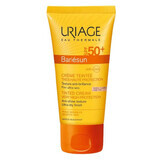 Bariesun Crema solar con color SPF 50+, tono Fair, 50 ml, Uriage