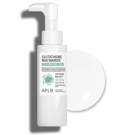 APLB Glutathione Niacinamide Cleansing Oil, facial cleansing oil, 105 ml