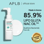 APLB Glutathione Niacinamide Cleansing Oil, facial cleansing oil, 105 ml