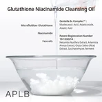 APLB Glutathione Niacinamide Cleansing Oil, facial cleansing oil, 105 ml