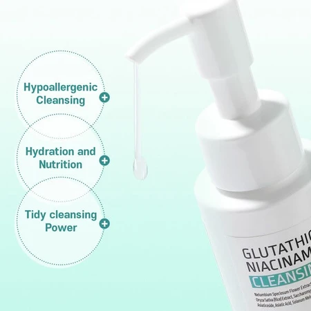 APLB Glutathione Niacinamide Cleansing Oil, facial cleansing oil, 105 ml