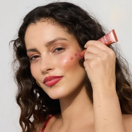 Gosh, Blush Up, colorete en crema, 003 Rojo Coral, 14 ml