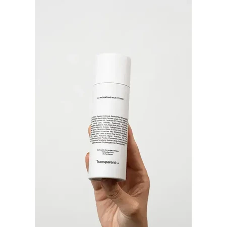 Transparent Lab C4 Hydrating Milky Toner, tónico que refuerza la barrera hidrolipídica, 130 ml
