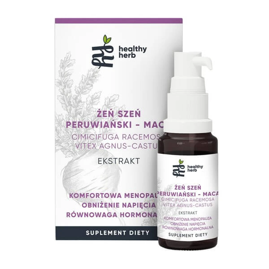 Healthy Herb Peruvian Ginseng - Maca, drops, 30 ml