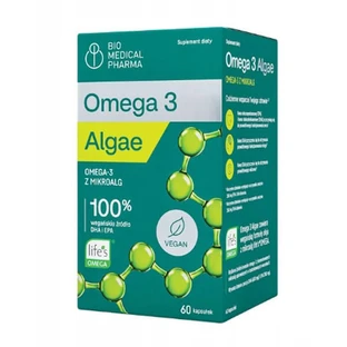 Omega 3 Algae, soft capsules, 60 pcs.