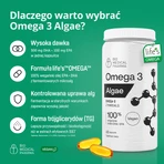 Omega 3 Algae, soft capsules, 60 pcs.