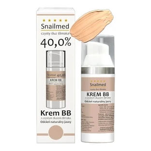 Snailmed, BB cream with snail mucus and beeswax, natural light, 50 ml
