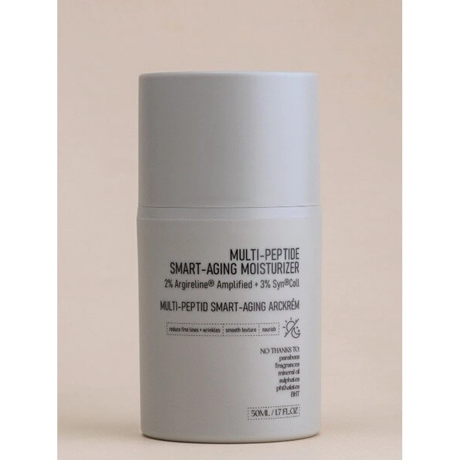 Nerds Multi-Peptide Smart-Aging Moisturizer, cremă peptidică anti-îmbătrânire, 50 ml