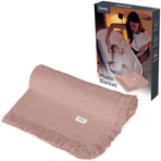 Lionelo Muslin Blanket, Säuglings-Musselin-Decke, Dusty Pink, 1 Stk.