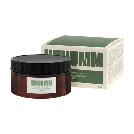 Hhuumm Step 2, Reinigungsmousse für fettige Haut und Mischhaut, 80 ml