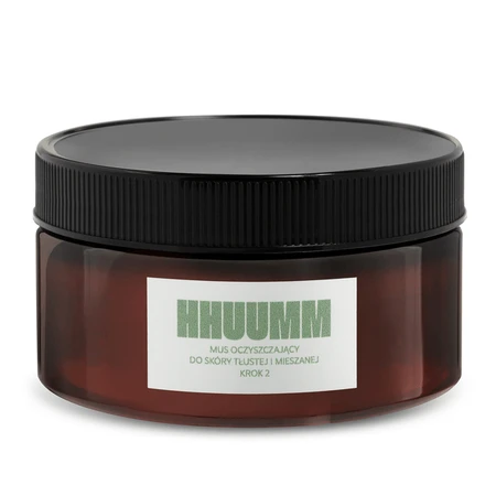 Hhuumm Step 2, Reinigungsmousse für fettige Haut und Mischhaut, 80 ml