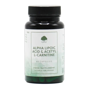 G&amp;G, Alpha Liponzuur en Acetyl L-Carnitine, capsules, 60 st.