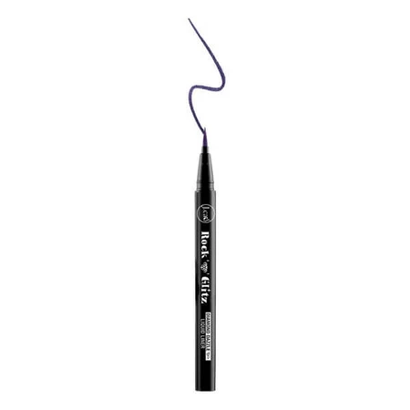 J.Cat Beauty, Rock N' Glitz Diamond Dazzle Liquid Liner 104, vloeibare eyeliner met diamantglans, 0,85 g.