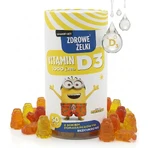 Minions Vitamina D3 1000, 50 jeleuri, supliment alimentar