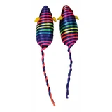 Pet Nova Cat, ratones de colores para gato, 2 uds.