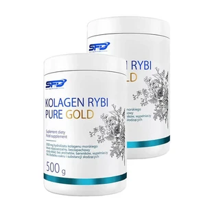 Lote de 2 SFD Colágeno de Pescado Pure Gold, polvo, 500 g