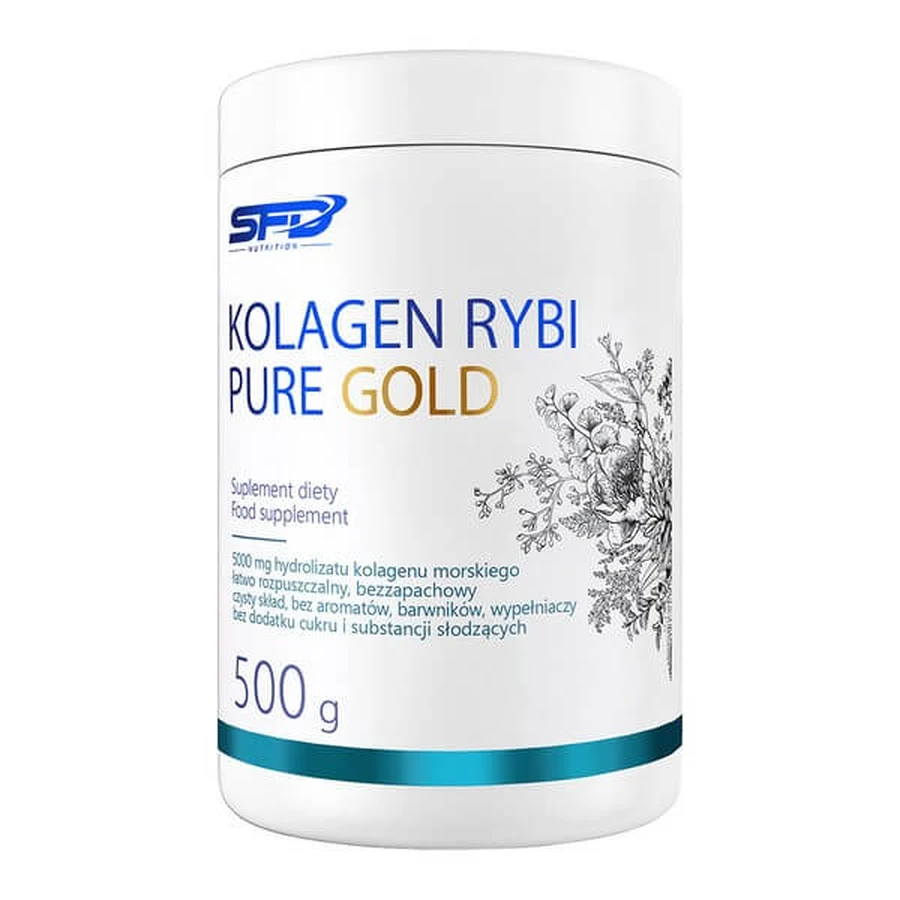 Lote de 2 SFD Colágeno de Pescado Pure Gold, polvo, 500 g