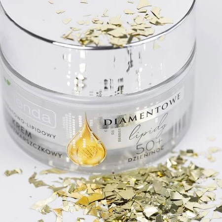 Bielenda Diamond Lipids, crema antiarrugas 50+ día/noche, 50 ml