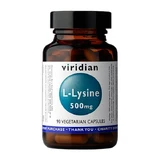 Viridian, L-Lysine 500 mg, capsules, 90 pcs.