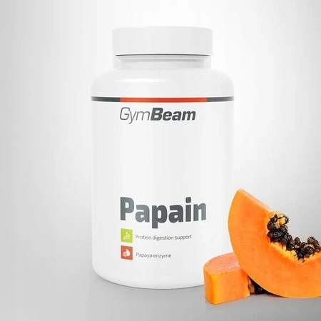GymBeam Papaína, cápsulas, 90 pzs.