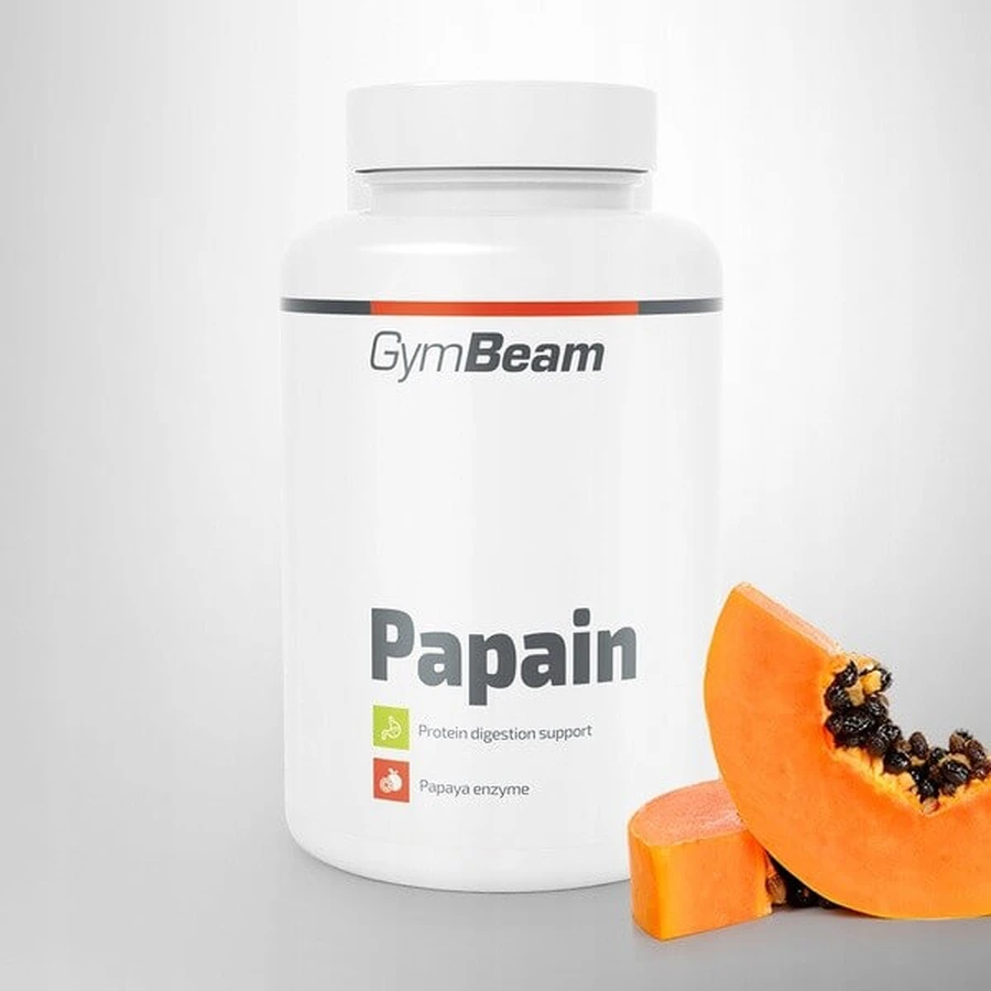 GymBeam Papaína, cápsulas, 90 pzs.