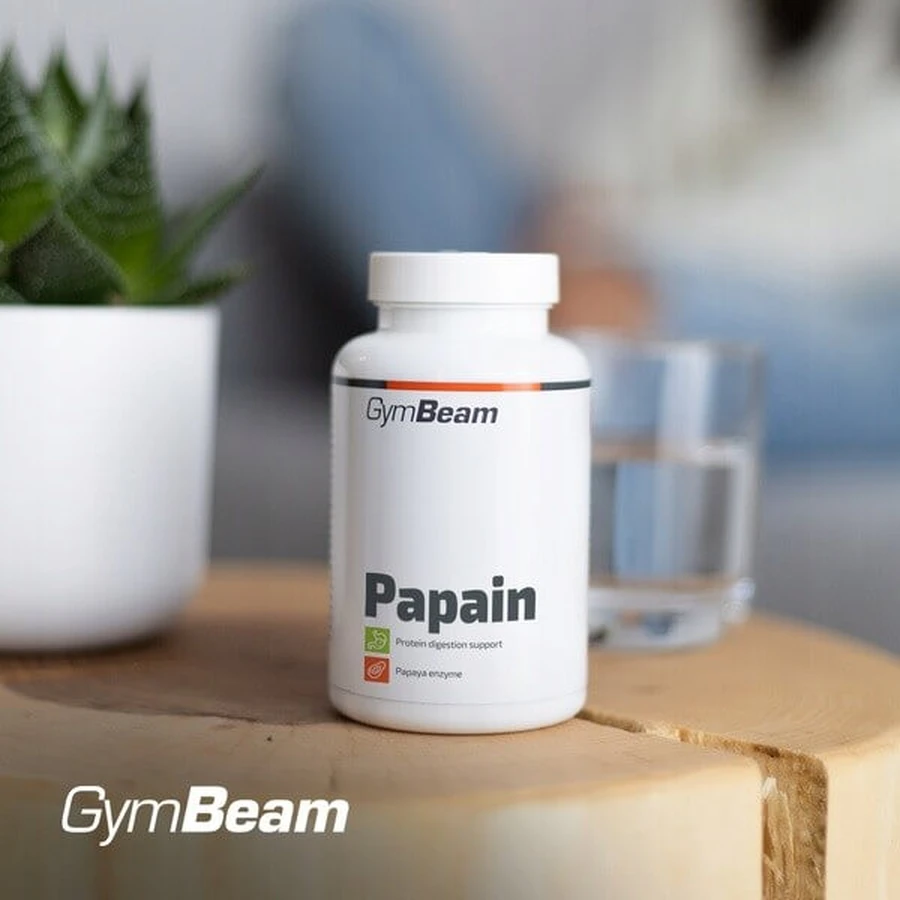 GymBeam Papaína, cápsulas, 90 pzs.