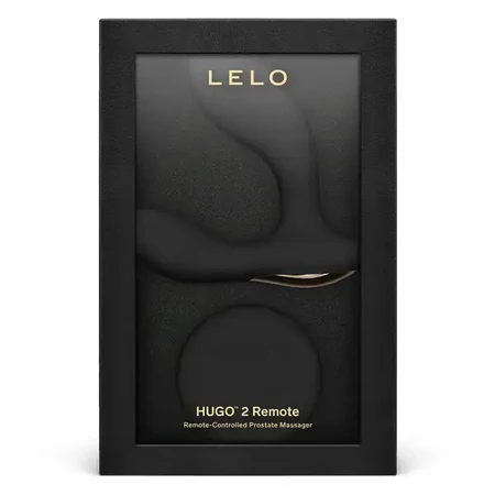 Lelo Hugo 2 Remote Black, Prostatamassagegerät mit Fernbedienung, 1 Stk.