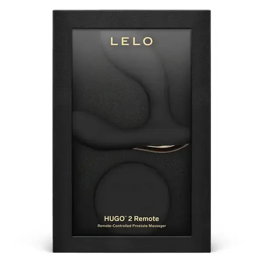 Lelo Hugo 2 Remote Black, Prostatamassagegerät mit Fernbedienung, 1 Stk.