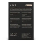Lelo Hugo 2 Remote Black, Prostatamassagegerät mit Fernbedienung, 1 Stk.
