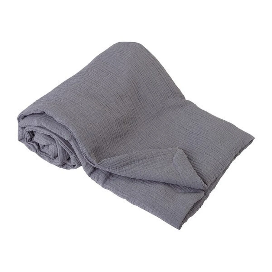 Babymatex, muslin blanket, 75 cm x 100 cm, graphite, 1 pc.