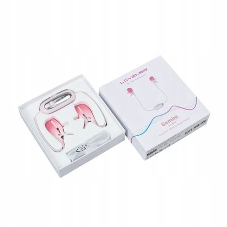 Lovense Gemieni, app-controlled nipple clamps, 1 pc.