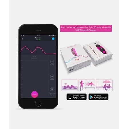 Lovense Ferri, non-contact app-controlled vibrator, 1 pc.