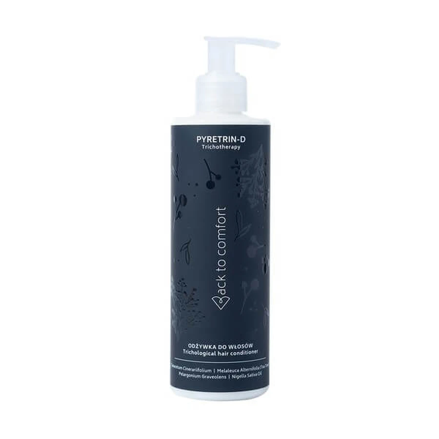 Pyretrin-D, conditionneur capillaire trichologique, 250 ml