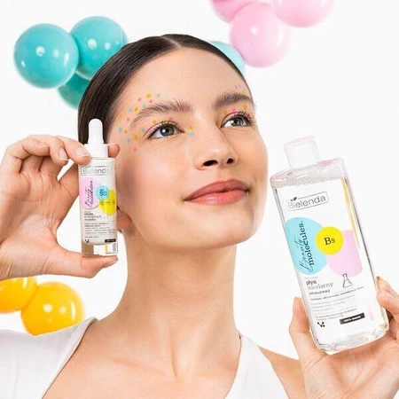 Bielenda Moléculas de Belleza, loción micelar suave sinbiótica, 500 ml