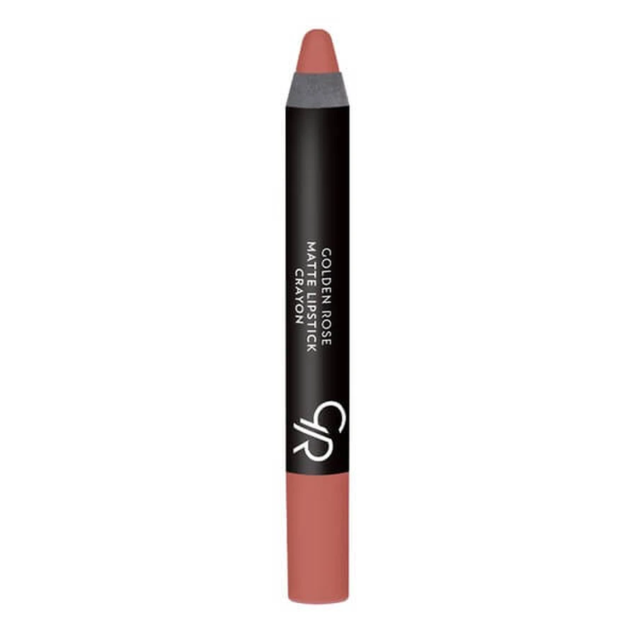 Golden Rose Matte Crayon Lipstick, matte lipstick in crayon, 30, 3.5 g
