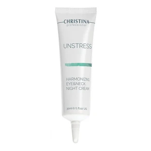 Christina Unstress, night cream for the eye area and neck, 30 ml