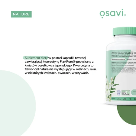 Osavi Natural quercétine 500 mg, gélules, 60 pcs.