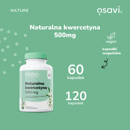 Osavi Natural quercétine 500 mg, gélules, 60 pcs.