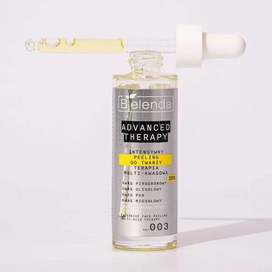 Bielenda Terapia Avanzada, exfoliante facial intensivo multiácido, 30 ml