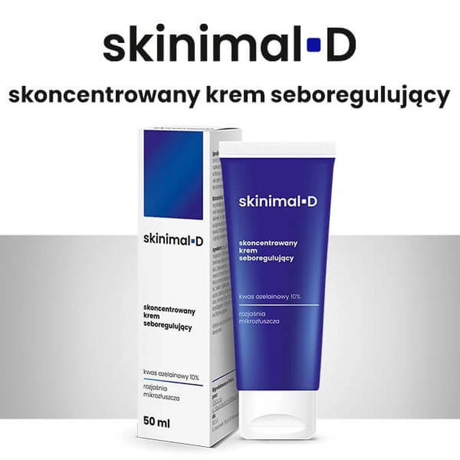 Skinimal D, konzentrierte seboregulierende Creme, 50 ml