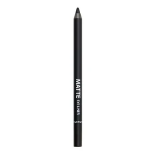 Gosh Matte Eye Liner, matte eyeliner, waterproof, 002 Matzwart, 1.2 g