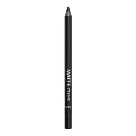 Gosh Matte Eye Liner, matte eyeliner, waterproof, 002 Matzwart, 1.2 g